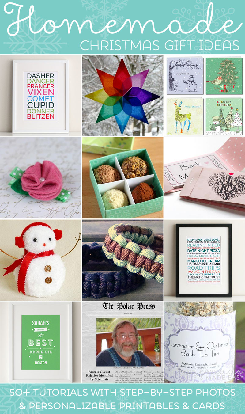Best ideas about Christmas Craft Ideas For Gifts
. Save or Pin Easy Homemade Christmas Gift Ideas Make Inexpensive Now.