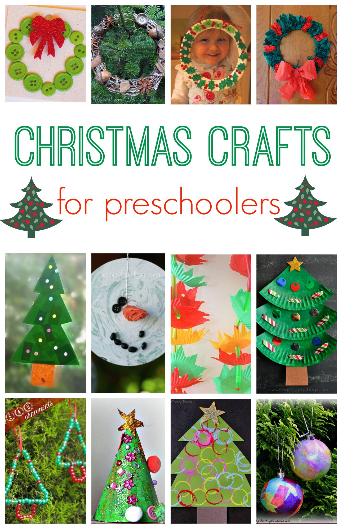 Best ideas about Christmas Craft Ideas For Pre School
. Save or Pin 101 Christmas Crafts for Kids Here e the Girls Now.