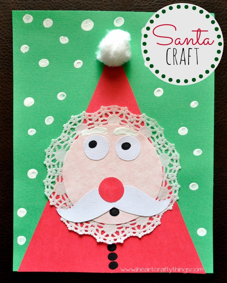 Best ideas about Christmas Crafts For Kids Pinterest
. Save or Pin Kids Santa Craft Now.