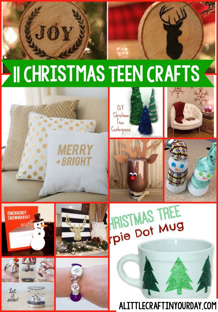 Best ideas about Christmas Crafts For Teen
. Save or Pin 11 DIY Christmas Teen Crafts A Little Craft In Your Day Now.