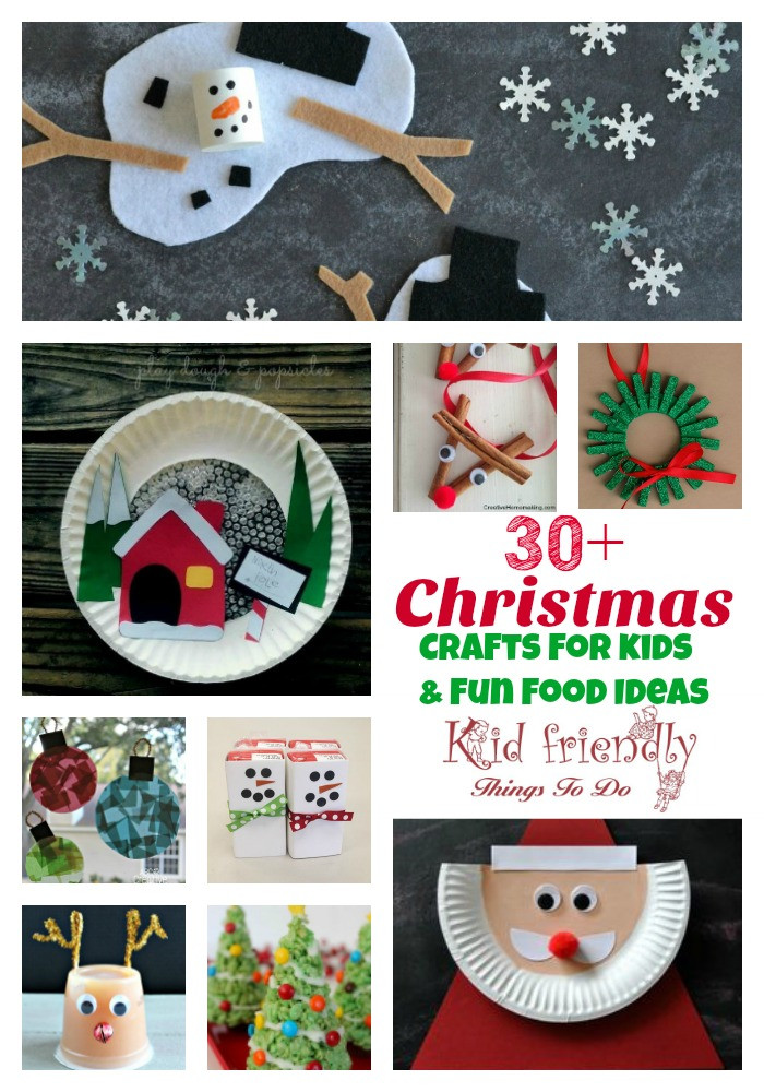 Best ideas about Christmas Crafts To Make At Home
. Save or Pin Over 30 Easy Christmas Fun Food Ideas & Crafts Kids Can Make Now.