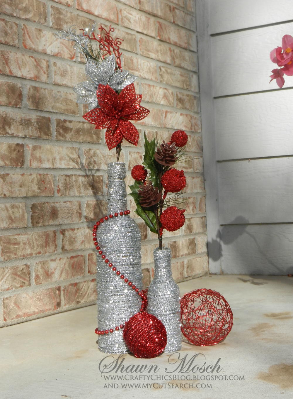 Best ideas about Christmas Decor DIY
. Save or Pin Wine Bottle DIY Christmas Decor Now.