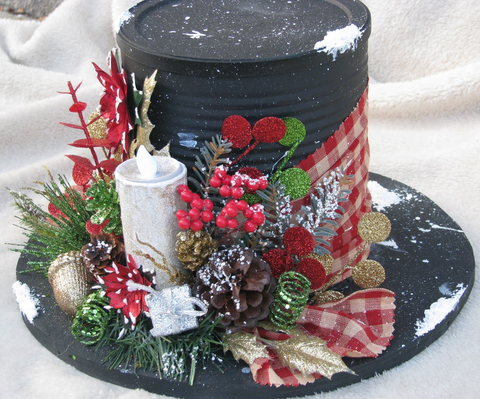 Best ideas about Christmas Decoration Craft Ideas
. Save or Pin Stars N Sparkles Blooms N Bling Snowman Hat ts Now.