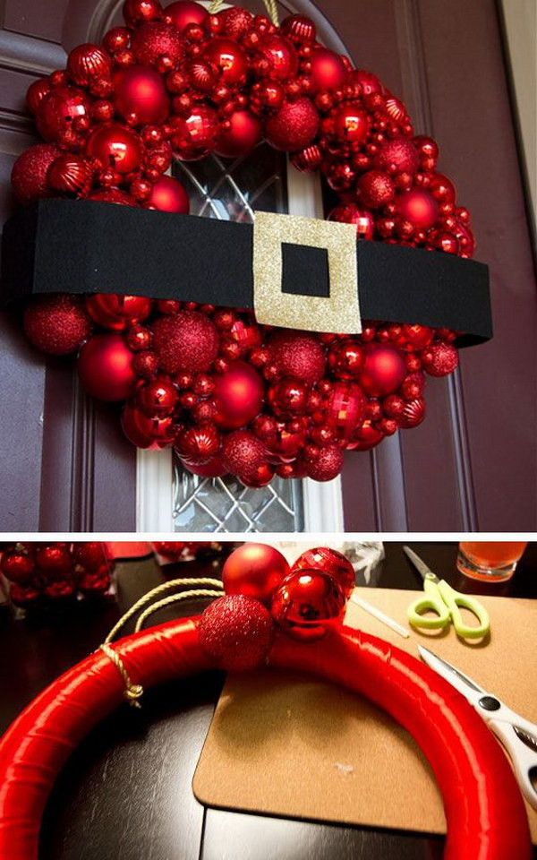 Best ideas about Christmas DIY Decoration Ideas
. Save or Pin 20 Creative DIY Christmas Door Decoration Ideas Noted List Now.