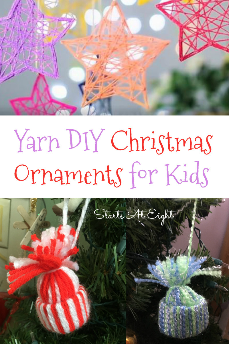 Best ideas about Christmas DIYs For Kids
. Save or Pin Yarn DIY Christmas Ornaments for Kids StartsAtEight Now.