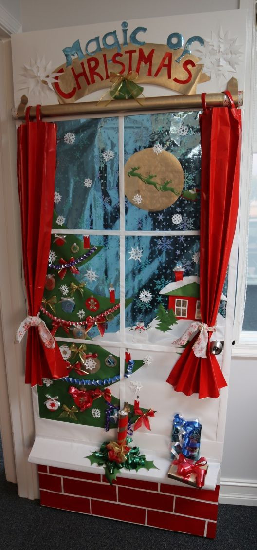 Best ideas about Christmas Door Decorations DIY
. Save or Pin DIY Door Decoration For Christmas Cathy Now.