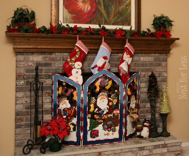 Best ideas about Christmas Fireplace Screen
. Save or Pin Time to Deck the Halls and Trim the Tree How to Nest Now.