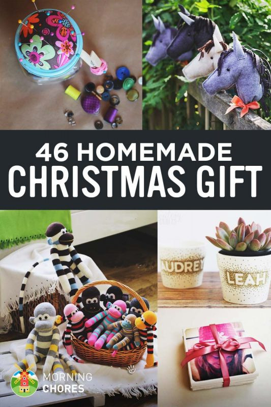 Best ideas about Christmas Gift DIY
. Save or Pin 46 Joyful DIY Homemade Christmas Gift Ideas for Kids & Adults Now.