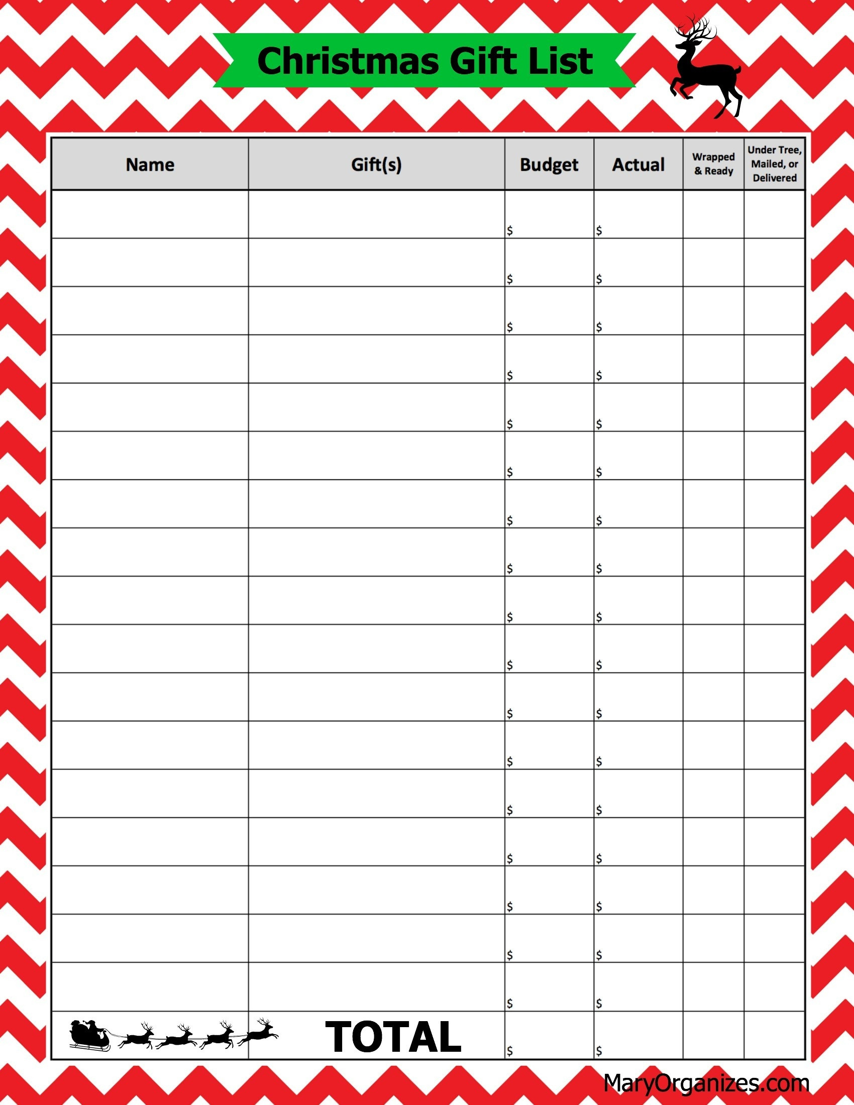 Best ideas about Christmas Gift List Templates
. Save or Pin Free Printable Christmas List Template Now.