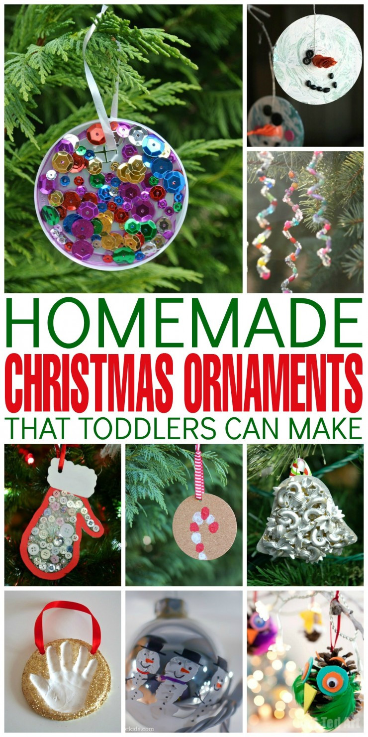 Best ideas about Christmas Gifts From Toddlers
. Save or Pin Homemade Christmas Ornaments That Toddlers Can Make Now.