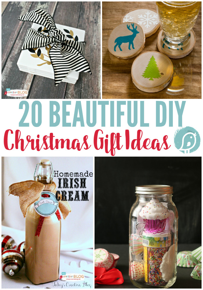 Best ideas about Christmas Gifts Ideas DIY
. Save or Pin 20 DIY Christmas Gift Ideas Now.