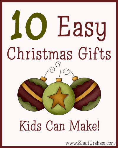 Best ideas about Christmas Gifts Toddlers Can Make
. Save or Pin 10 Easy Christmas Gifts Kids Can Make Sheri Graham Now.