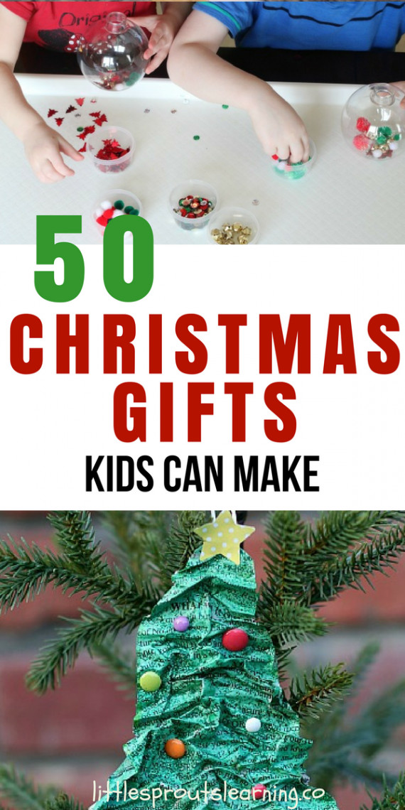 Best ideas about Christmas Gifts Toddlers Can Make
. Save or Pin 50 Christmas Gifts Kids Can Make Now.