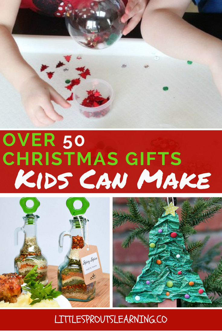Best ideas about Christmas Gifts Toddlers Can Make
. Save or Pin Over 50 Christmas Gifts Kids Can Make Little Sprouts Now.