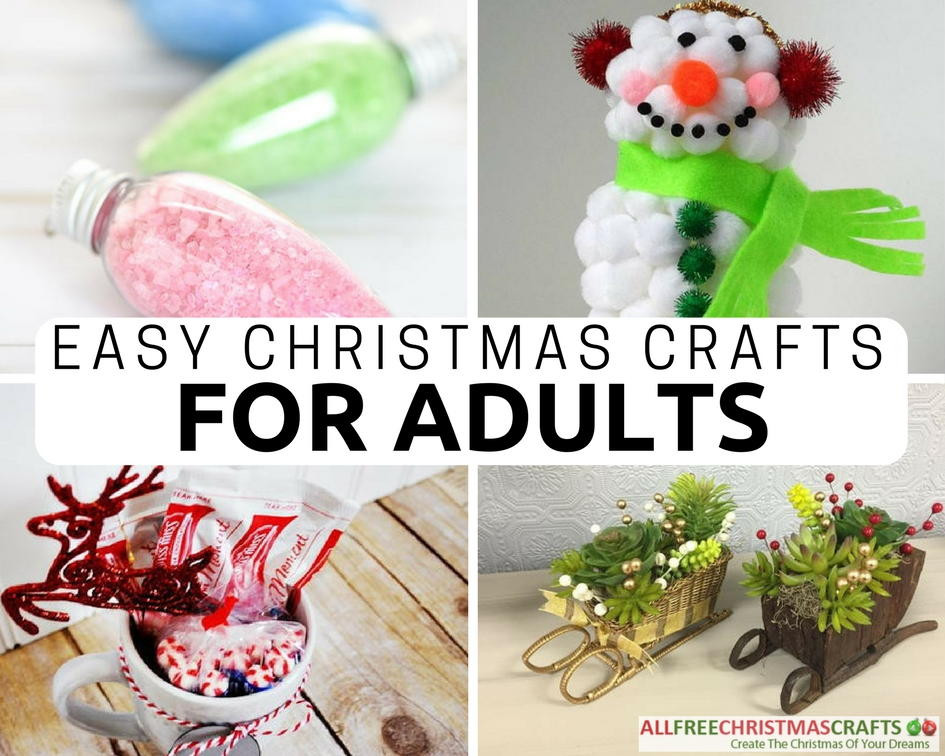 Best ideas about Christmas Ideas For Adults
. Save or Pin 36 Really Easy Christmas Crafts for Adults Now.