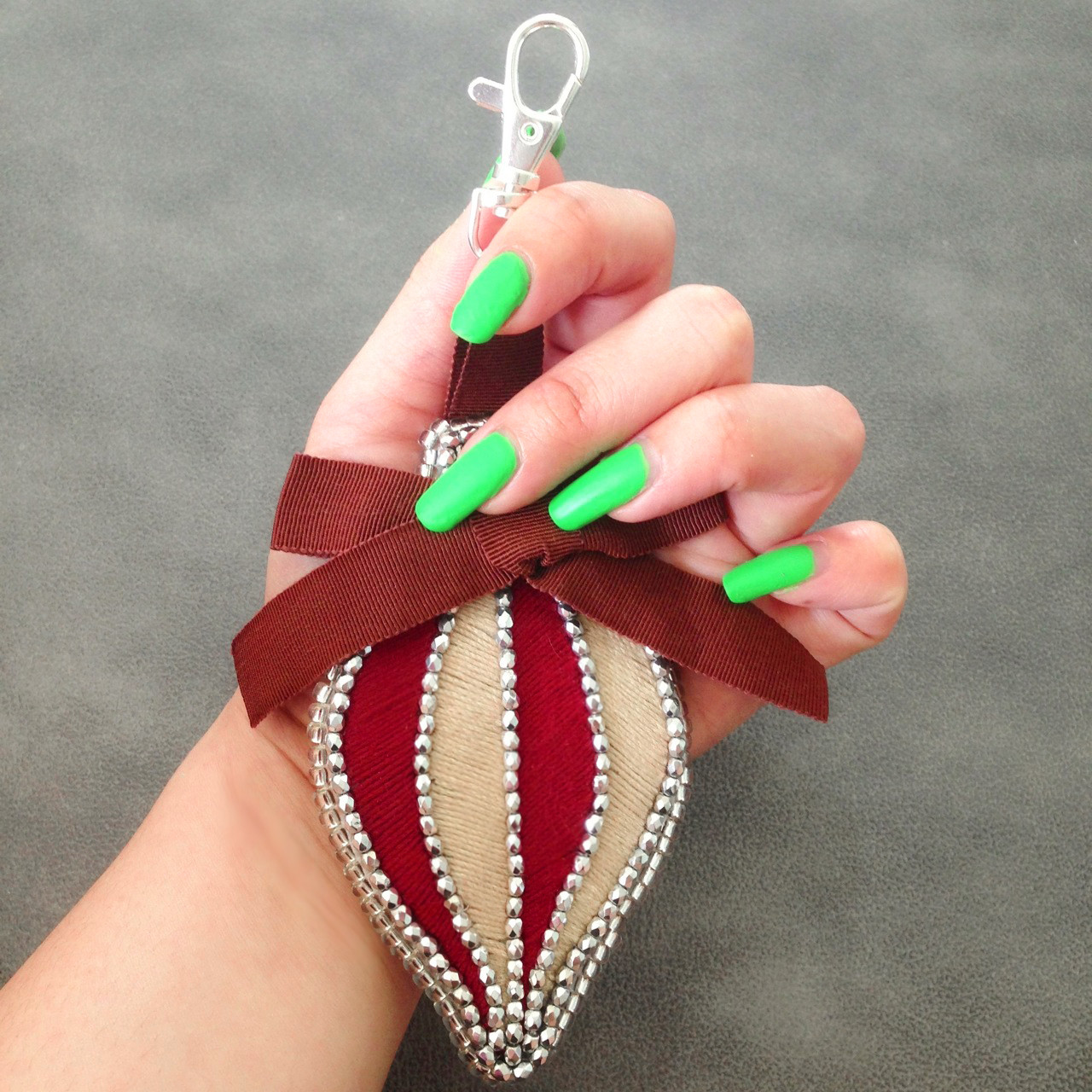 Best ideas about Christmas Ornament DIY
. Save or Pin Free DIY Tutorial Christmas Ornament Bag Charm Now.