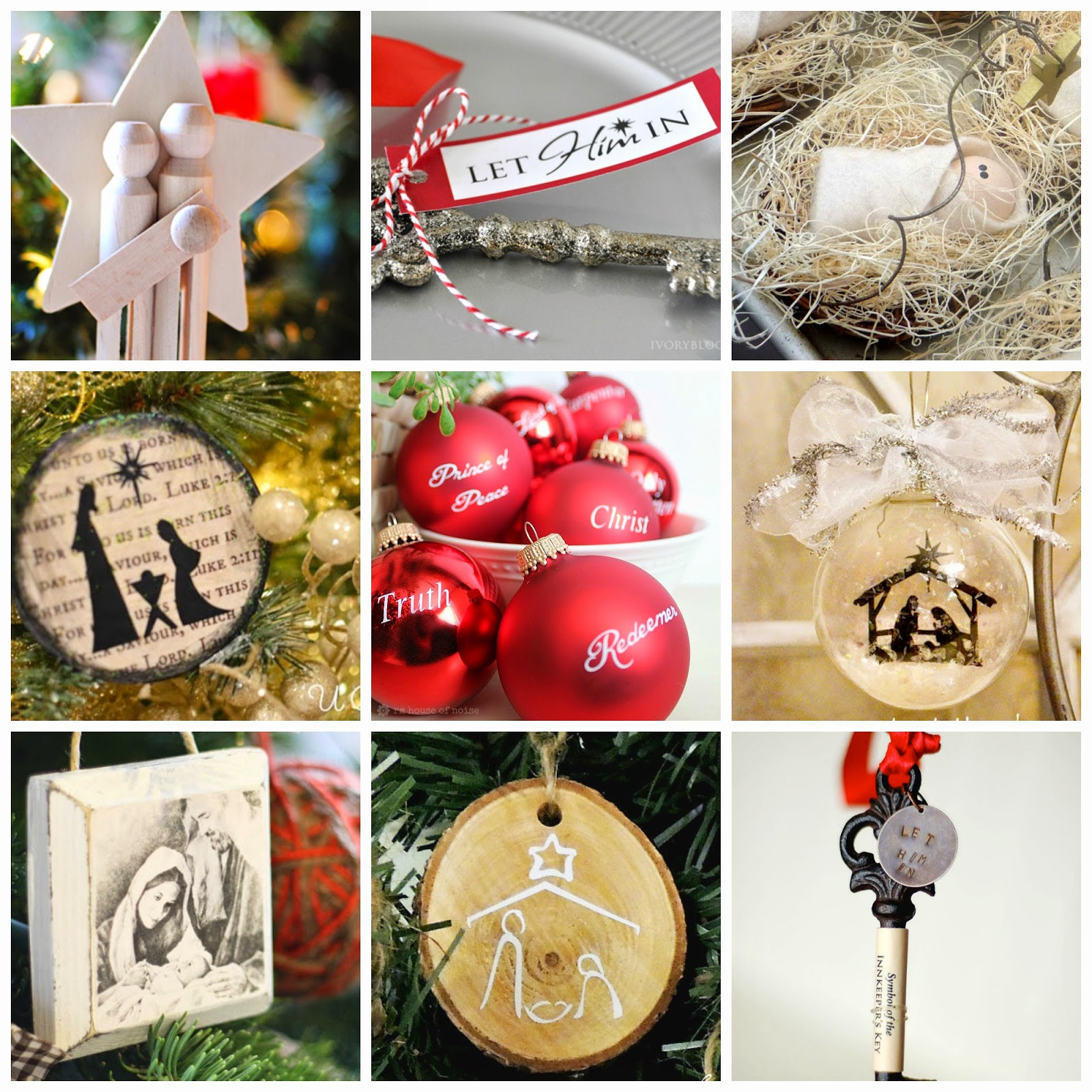 Best ideas about Christmas Ornament DIY
. Save or Pin 20 DIY Ornaments about Jesus Christ Now.