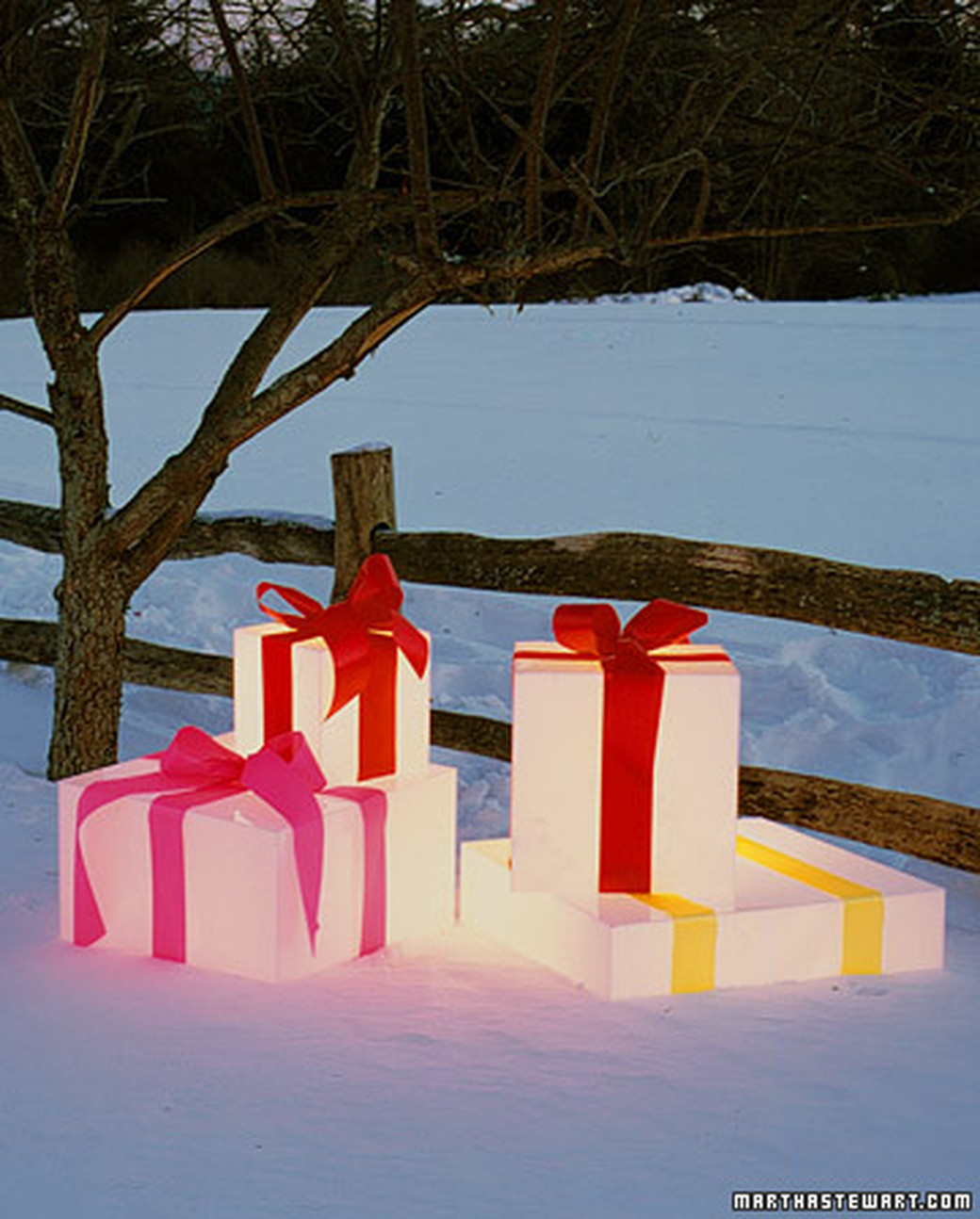 Best ideas about Christmas Outdoor Decorations
. Save or Pin 18 Magical Christmas Yard Decorations Now.