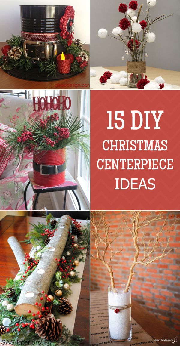 Best ideas about Christmas Party Decorations DIY
. Save or Pin 15 Easy And Stunning Christmas Centerpiece Ideas Now.