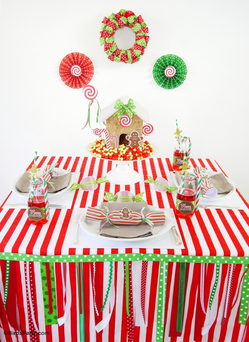 Best ideas about Christmas Party Decorations DIY
. Save or Pin Candyland Christmas Tablescape Now.