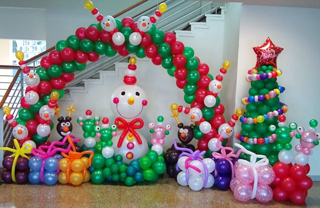 Best ideas about Christmas Party Decorations DIY
. Save or Pin Christmas Balloon Art Now.