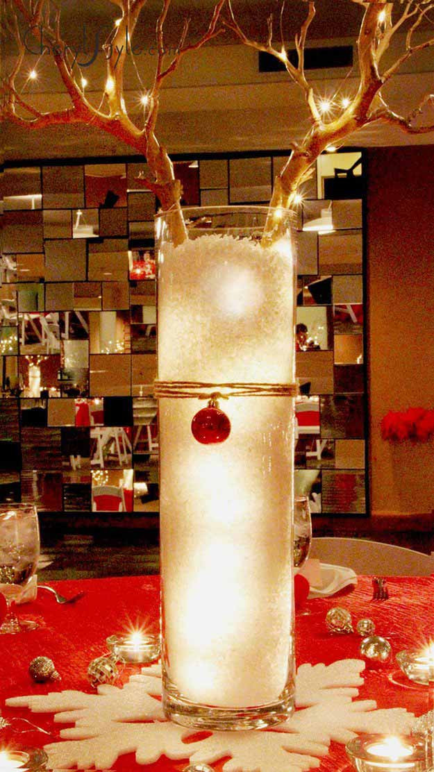Best ideas about Christmas Party Decorations DIY
. Save or Pin Easy Christmas Centerpiece Ideas DIY Projects Craft Ideas Now.