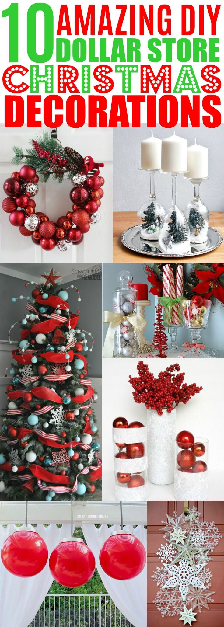 Best ideas about Christmas Party Decorations DIY
. Save or Pin 25 unique Cheap christmas decorations ideas on Pinterest Now.