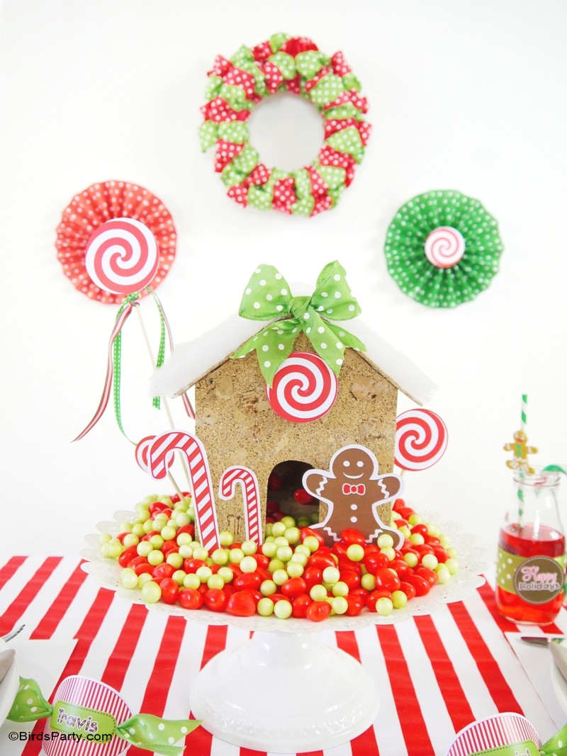 Best ideas about Christmas Party Decorations DIY
. Save or Pin Candyland Christmas Tablescape Now.