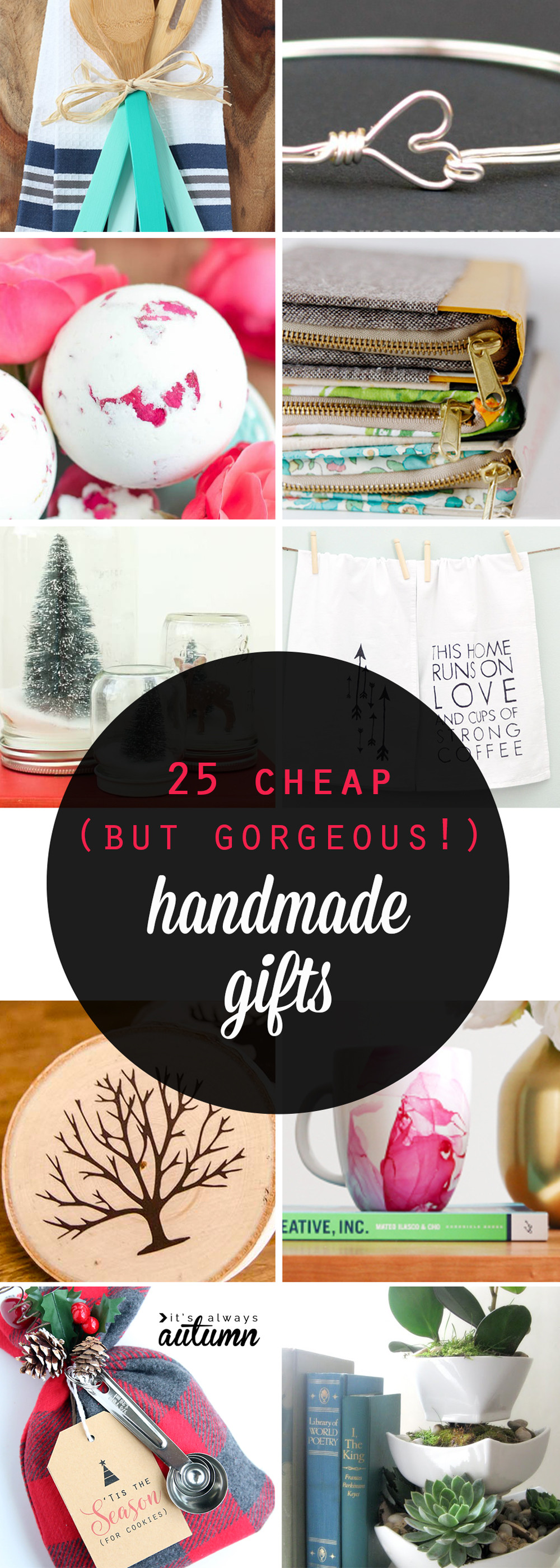 Best ideas about Christmas Presents DIY
. Save or Pin 25 cheap but gorgeous  DIY t ideas It s Always Autumn Now.