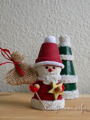 Best ideas about Christmas Projects For Adults
. Save or Pin Free Christmas Craft Project Clay Pot Santa Now.