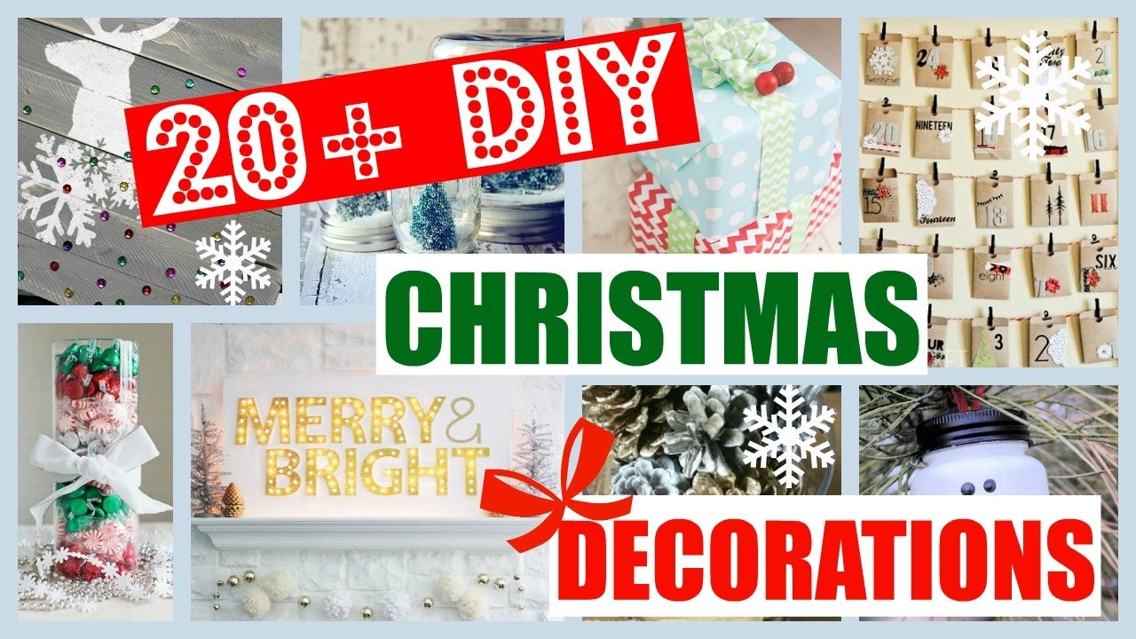 Best ideas about Christmas Room Decor DIY
. Save or Pin 20 DIY Christmas Room Decor Ideas You NEED To Try ASAP Now.