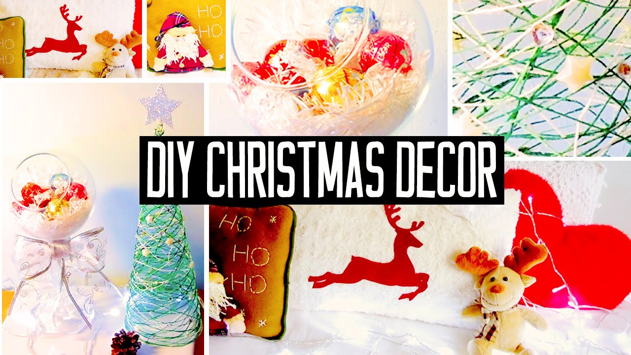 Best ideas about Christmas Room Decor DIY
. Save or Pin DIY Christmas room decorations No sew pillow easy tree Now.