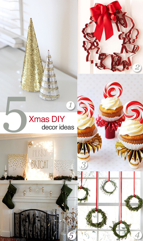 Best ideas about Christmas Room Decor DIY
. Save or Pin CrashingRED 5 DIY Christmas decor ideas CrashingRED Now.