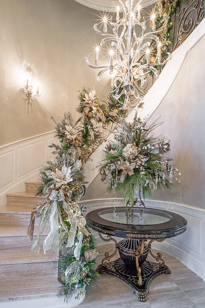 Best ideas about Christmas Staircase Decorating
. Save or Pin 23 Gorgeous Christmas Staircase Decorating Ideas Now.
