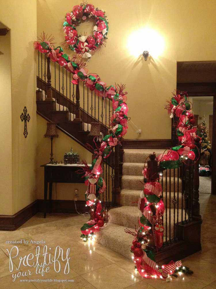 Best ideas about Christmas Staircase Decorating
. Save or Pin 35 Irresistible Ideas To Decorate Your Stairs in The Now.
