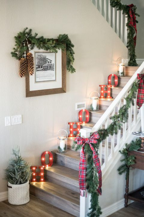 Best ideas about Christmas Staircase Decorating
. Save or Pin 12 Christmas Decorations for Stairs How to Decorate a Now.