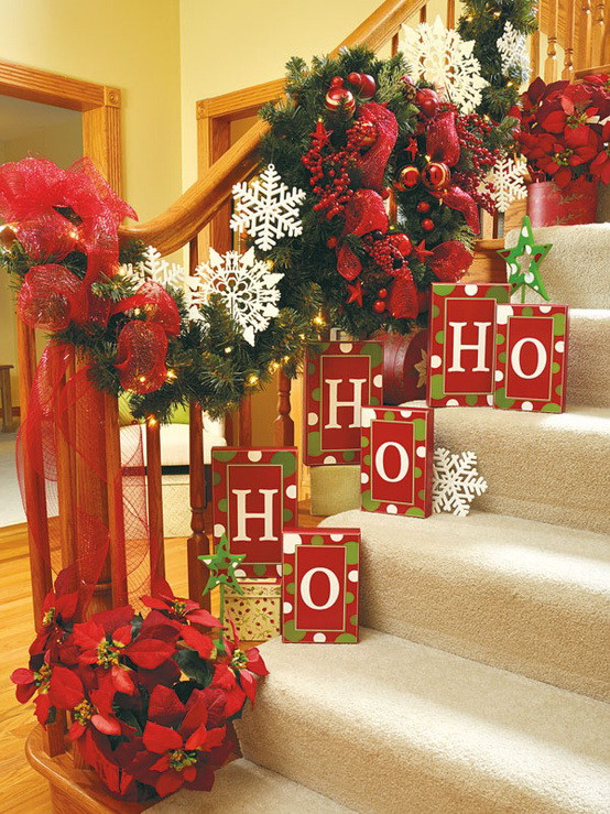 Best ideas about Christmas Staircase Decorating
. Save or Pin 20 Beautiful Christmas Staircase Decorating Ideas Now.