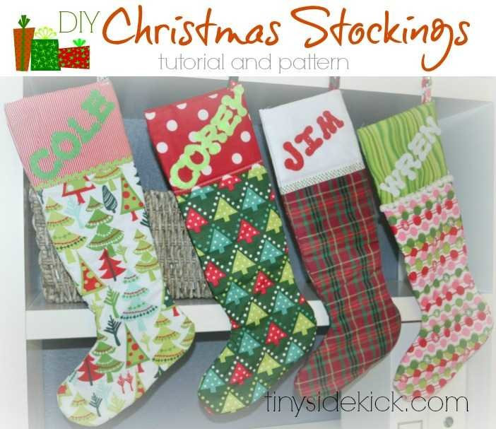 Best ideas about Christmas Stocking DIY
. Save or Pin DIY Christmas Stockings Christmas Fabric Now.