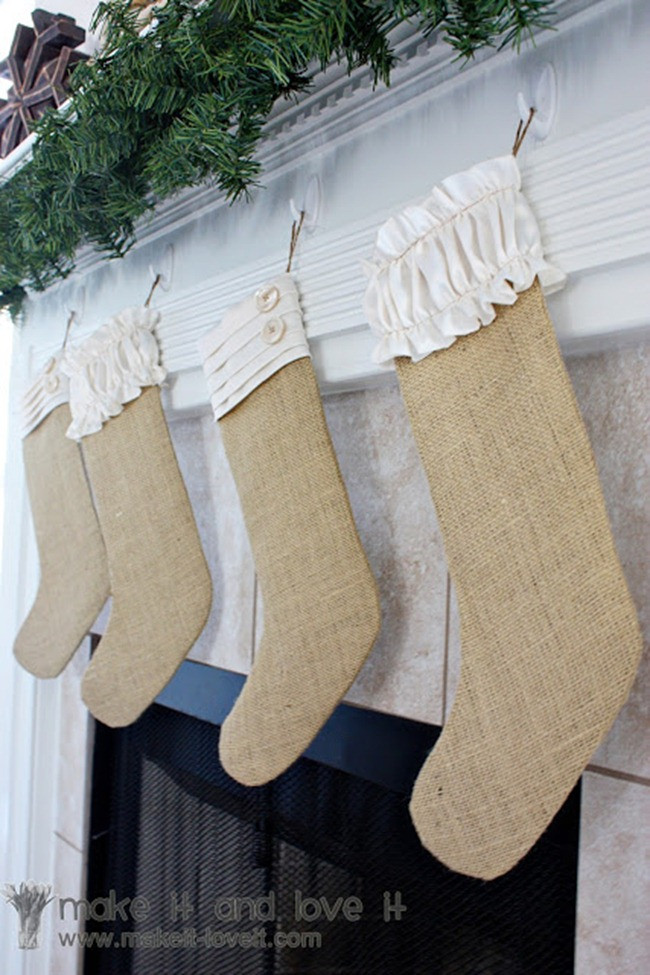 Best ideas about Christmas Stocking DIY
. Save or Pin 12 DIY Christmas Stockings–Handmade Holiday Inspiration Now.