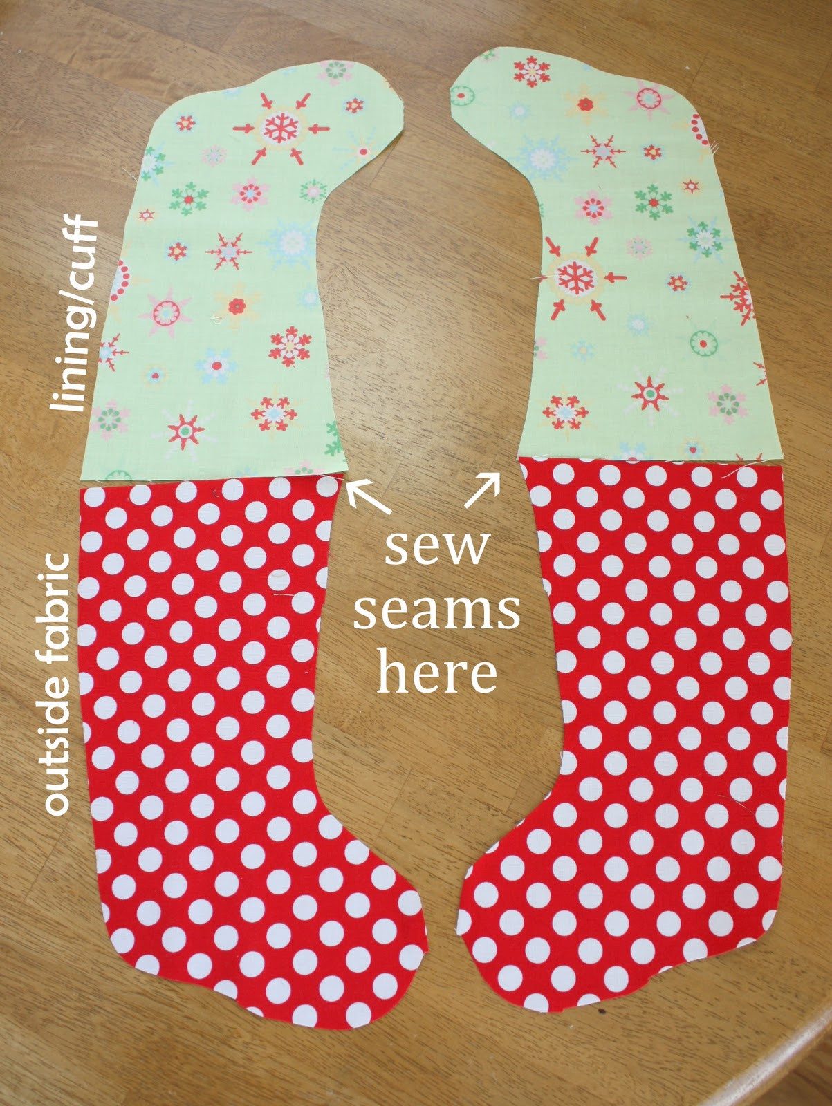 Best ideas about Christmas Stocking DIY
. Save or Pin Easy DIY Stocking Tutorial Now.