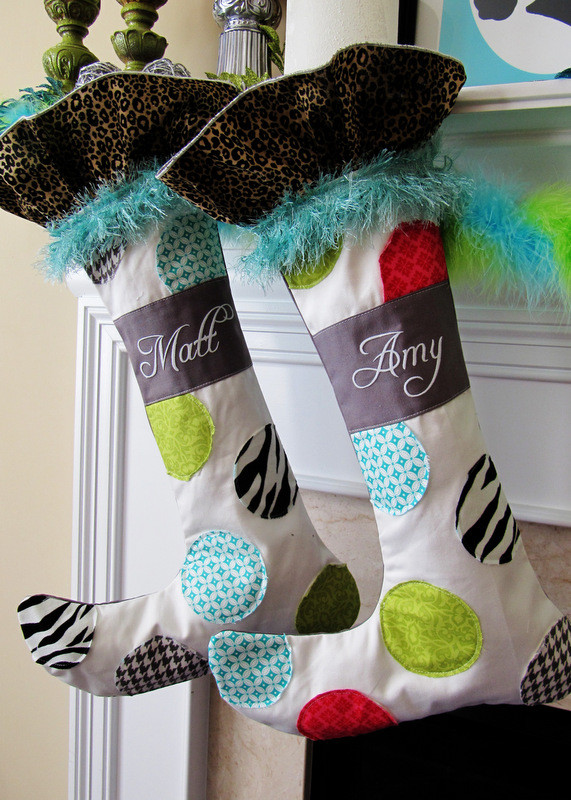 Best ideas about Christmas Stockings DIY
. Save or Pin 29 Creative DIY Christmas Stockings Now.