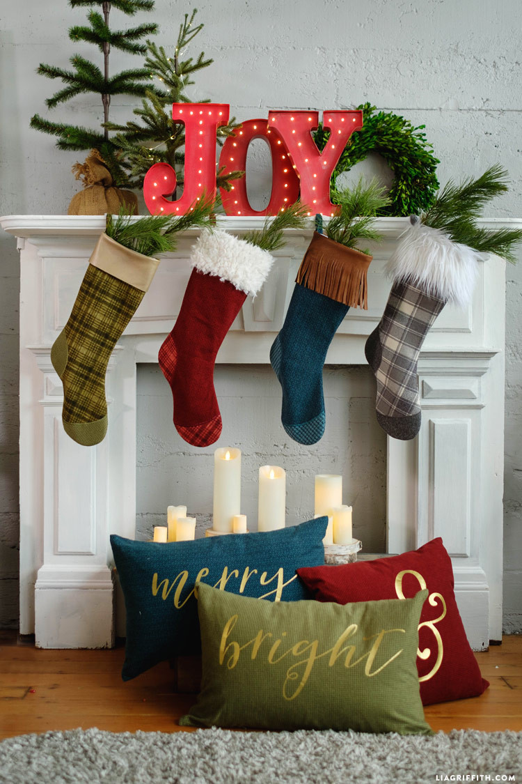 Best ideas about Christmas Stockings DIY
. Save or Pin DIY Christmas Stockings Tutorial Now.