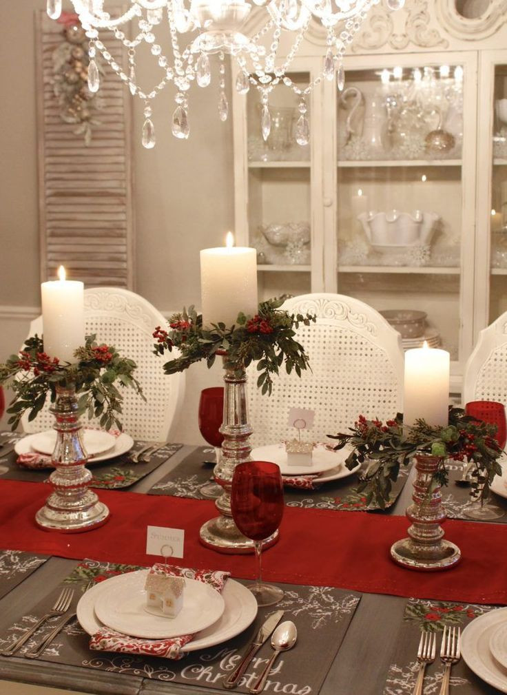 Best ideas about Christmas Table Ideas
. Save or Pin 380 best Christmas Table Decorations images on Pinterest Now.