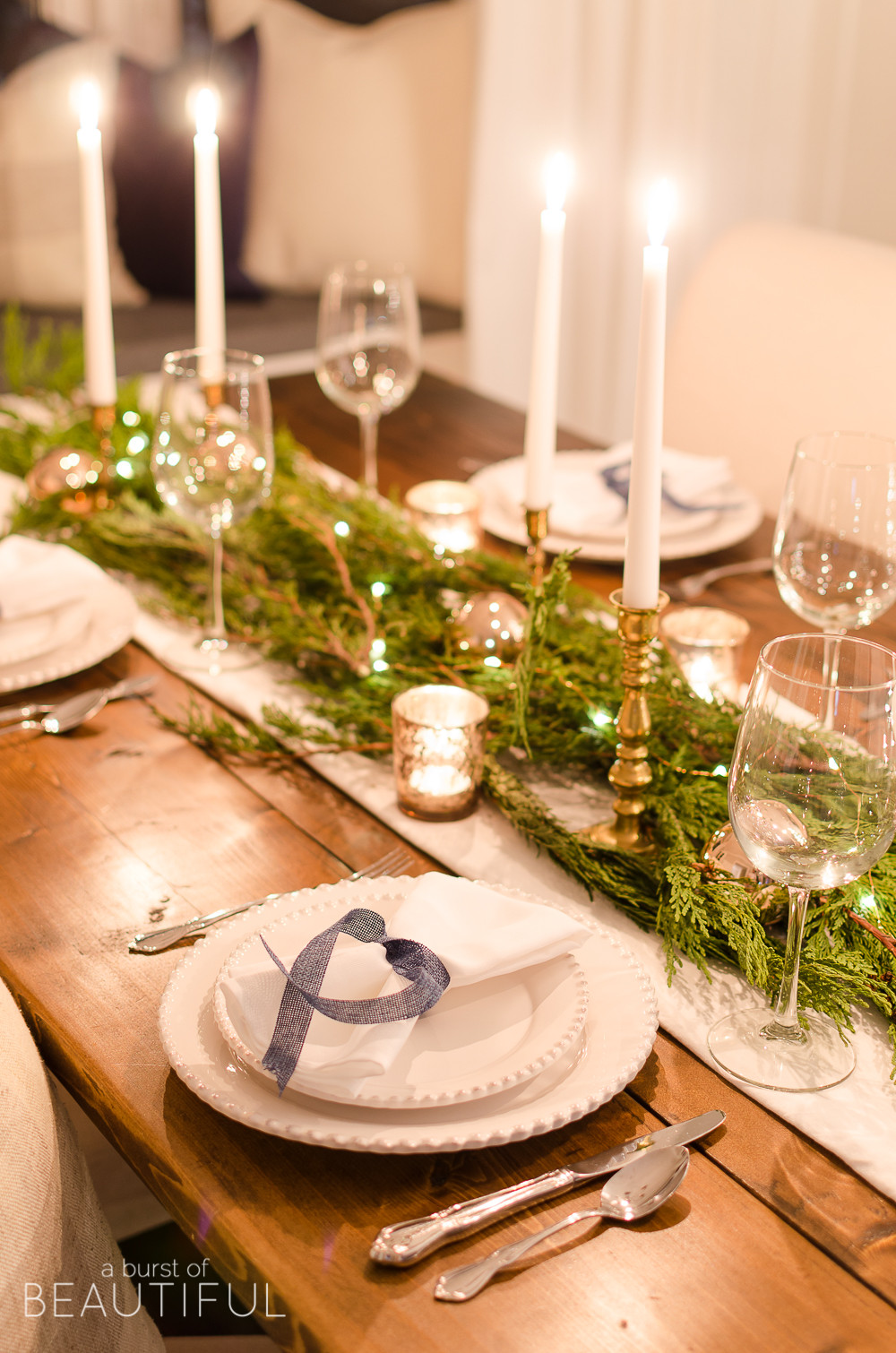 Best ideas about Christmas Table Ideas
. Save or Pin 15 Christmas Dinner Table Decoration Ideas For Your Now.