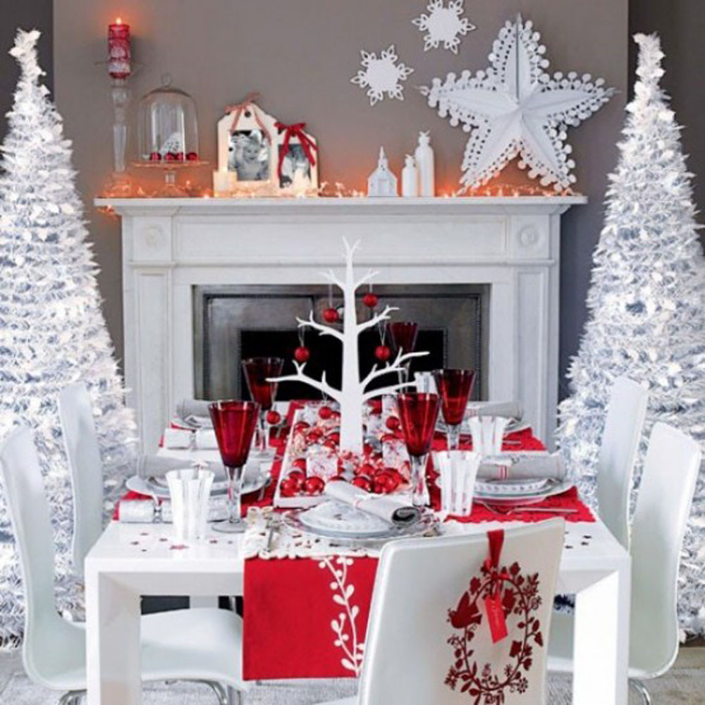 Best ideas about Christmas Table Ideas
. Save or Pin 65 Adorable Christmas Table Decorations Decoholic Now.