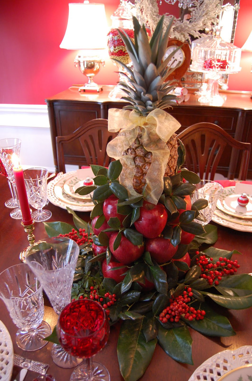 Best ideas about Christmas Table Ideas
. Save or Pin Christmas Tablescape with Lenox Holiday and a Colonial Now.