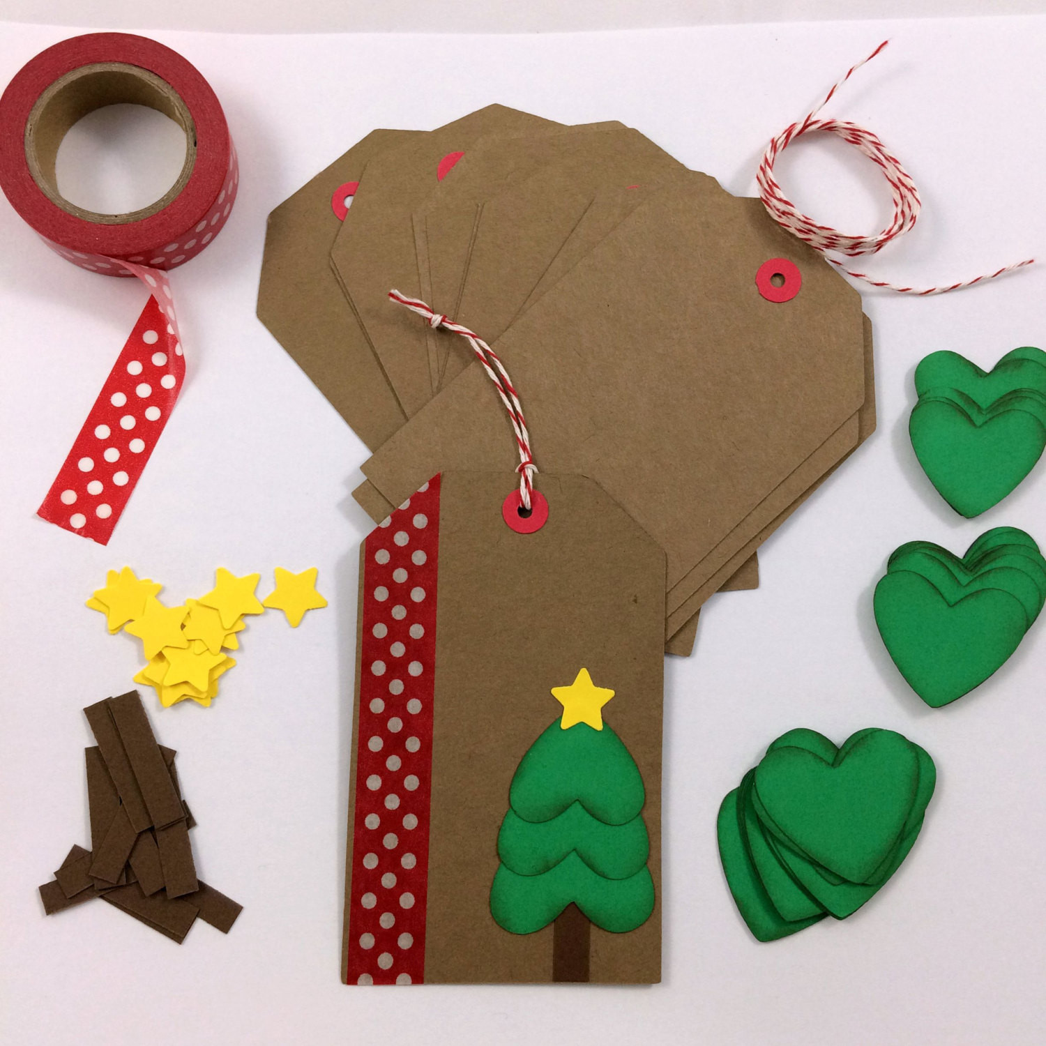 Best ideas about Christmas Tags DIY
. Save or Pin DIY Holiday Christmas Gift Tag Kit Makes 12 by Bump Knowledge Now.