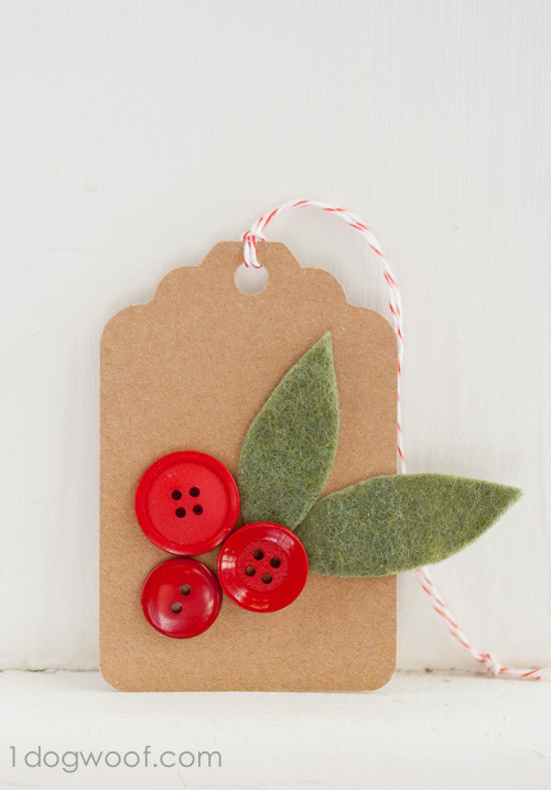 Best ideas about Christmas Tags DIY
. Save or Pin 34 Festive and Fun DIY Christmas Gift Tags Now.