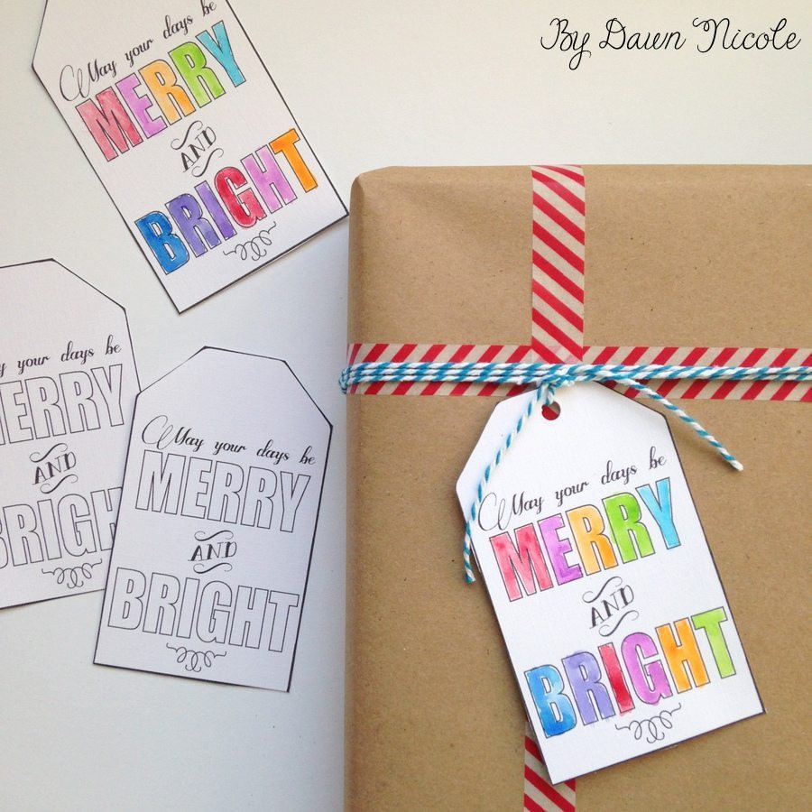 Best ideas about Christmas Tags DIY
. Save or Pin Watercolor Printable DIY Gift Tags Now.
