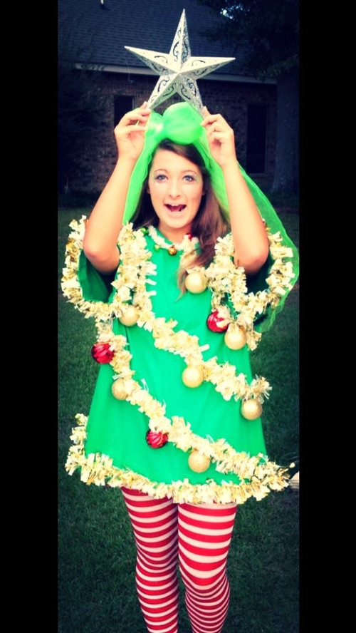 Best ideas about Christmas Tree Costume DIY
. Save or Pin 10 Homemade Christmas Costumes Now.